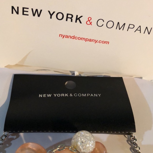 New York & Company Pink Necklace & Bracelet Set - Picture 8 of 8